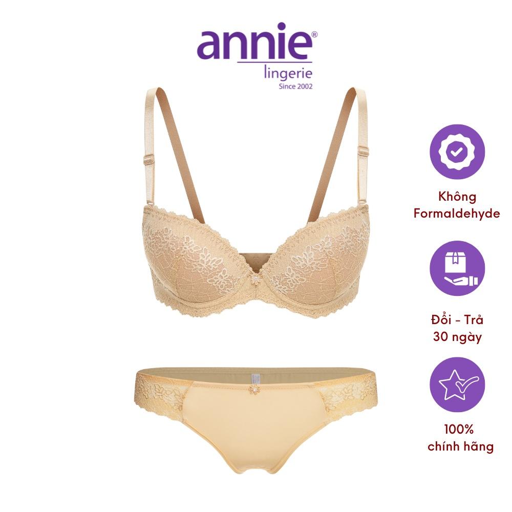 Bộ đồ lót Nữ Annie 8119 Đồng Bộ Đường May Tinh Tế, Chắc Chắn Kiểu Dáng Năng Động, Thời Trang