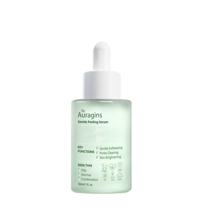 Tinh Chất Tẩy Tế Bào Chết The Auragins AHA BHA Gentle Peeling Serum 30ml