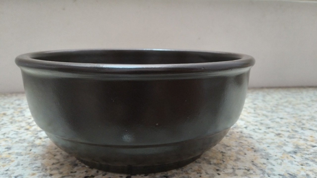 Tô đất nâu tráng men làm cơm trộn Bibimbap, canh,lẩu kim chi, mì cay,cháo gà hầm kiểu Hàn Quốc