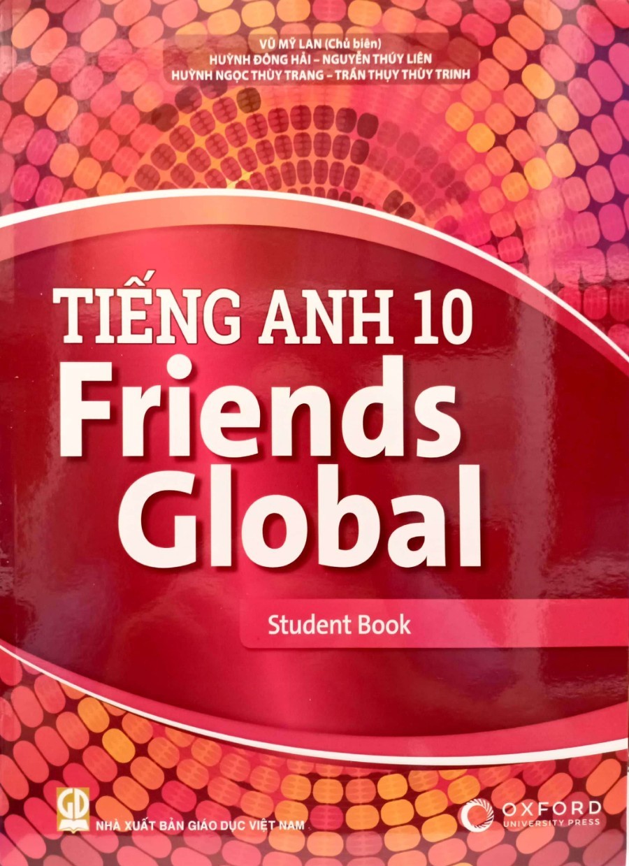 Combo Sách giáo khoa Tiếng Anh lớp 10 Friends Global (Student book + Work book)