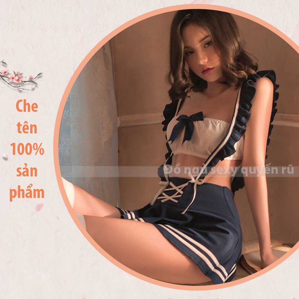 Đồ ngủ cosplay kèm chân váy sexy P14 - Đầm ngủ cosplay gợi cảm - Đồ ngủ nữ quyến rũ