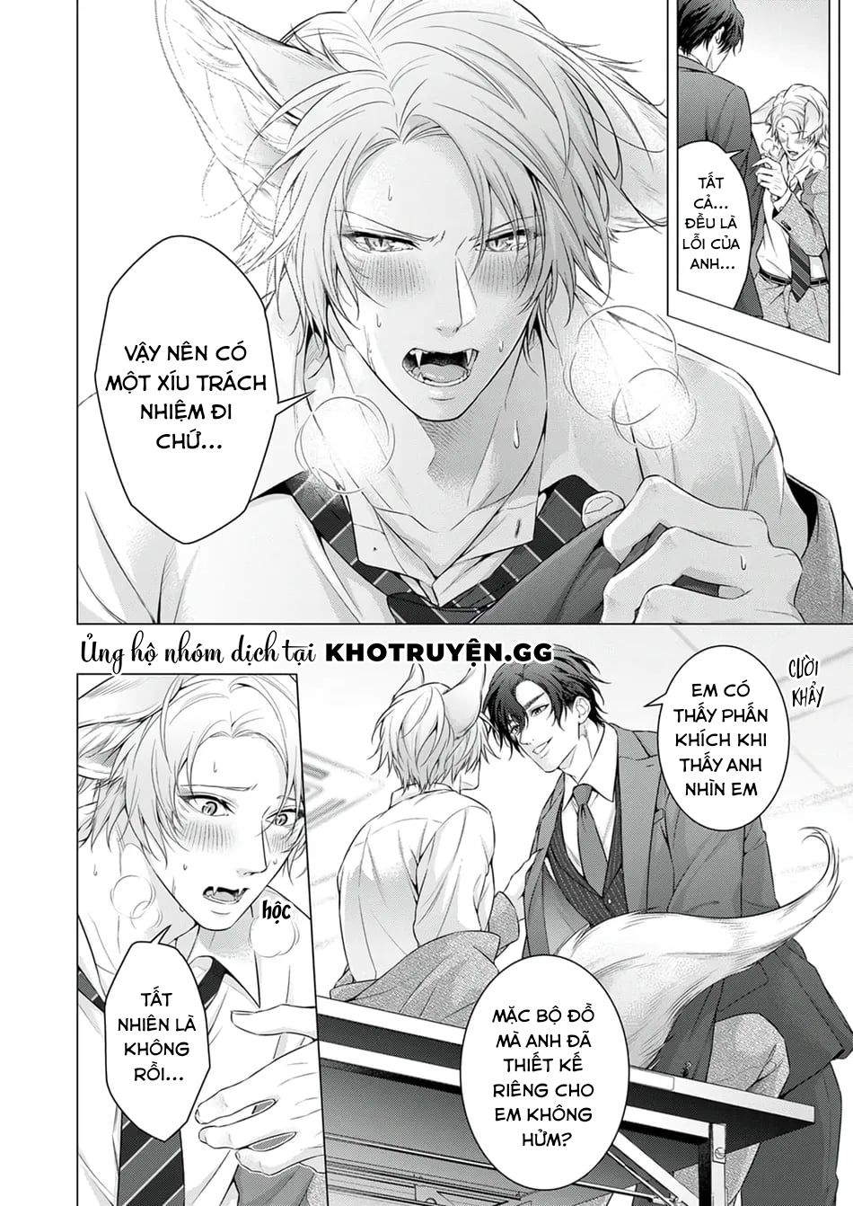 hãy để anh chạm vào cái đuôi hư hỏng này nhé chapter 4 12