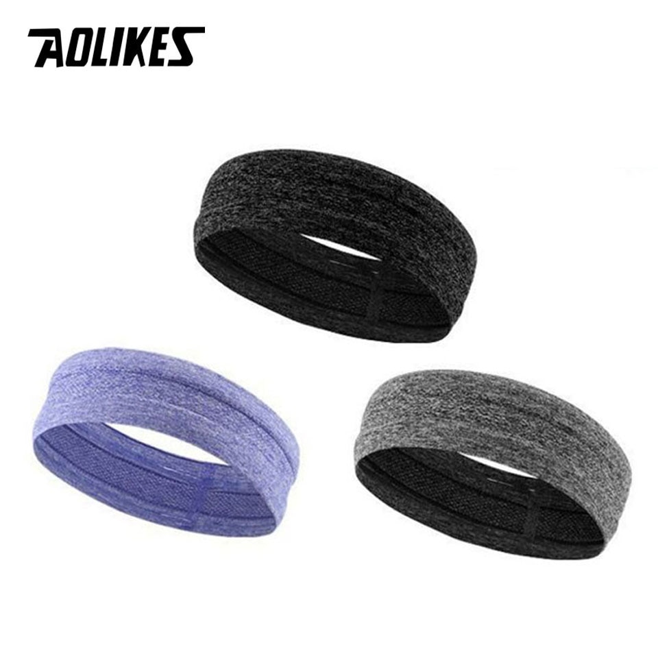 Băng đô băng trán thể thao AOLIKES A-2103 Sport Sweat Headband