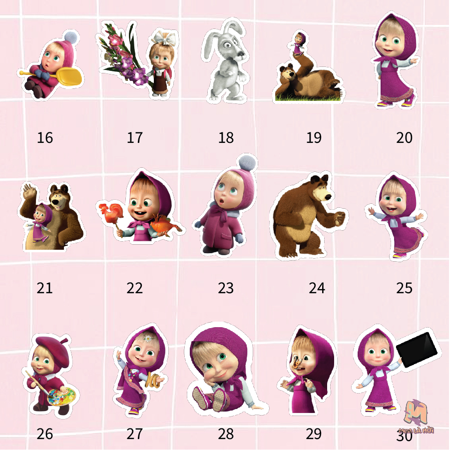 Miếng dán Stickers chủ đề Clash of Clans