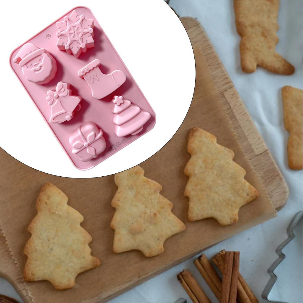 Christmas Cake Baking Molds Chocolate Mould DIY Decoration Tools