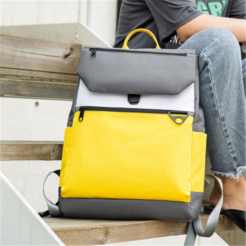Ba Lô Nữ 2021 Thời Trang Hàn Quốc Mới Ba Lô Học Sinh Sinh Viên Chịu Mài Mòn Schoolbag Công Suất Lớn Ba Lô 15.6-Inch Túi Máy Tính