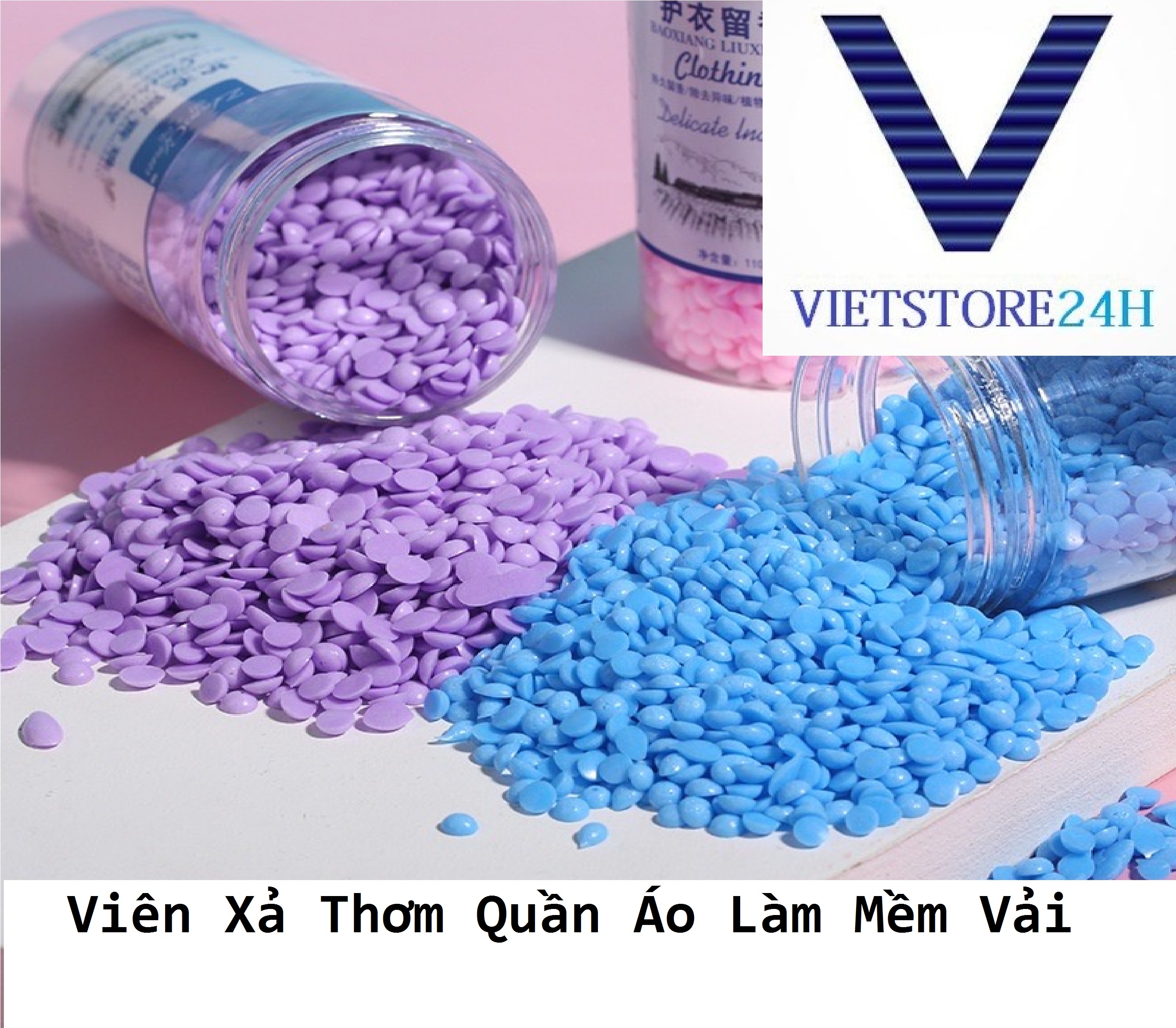 Viên Xả Thơm Quần Áo Làm Mềm Vải VT - Giao Ngẫu Nhiên