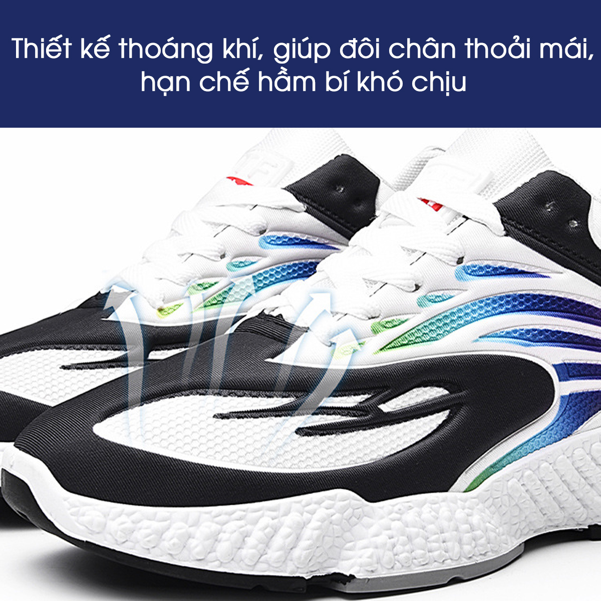 Giày thể thao nam phong cách giới trẻ 2021, giày sneaker nam thời trang cá tính