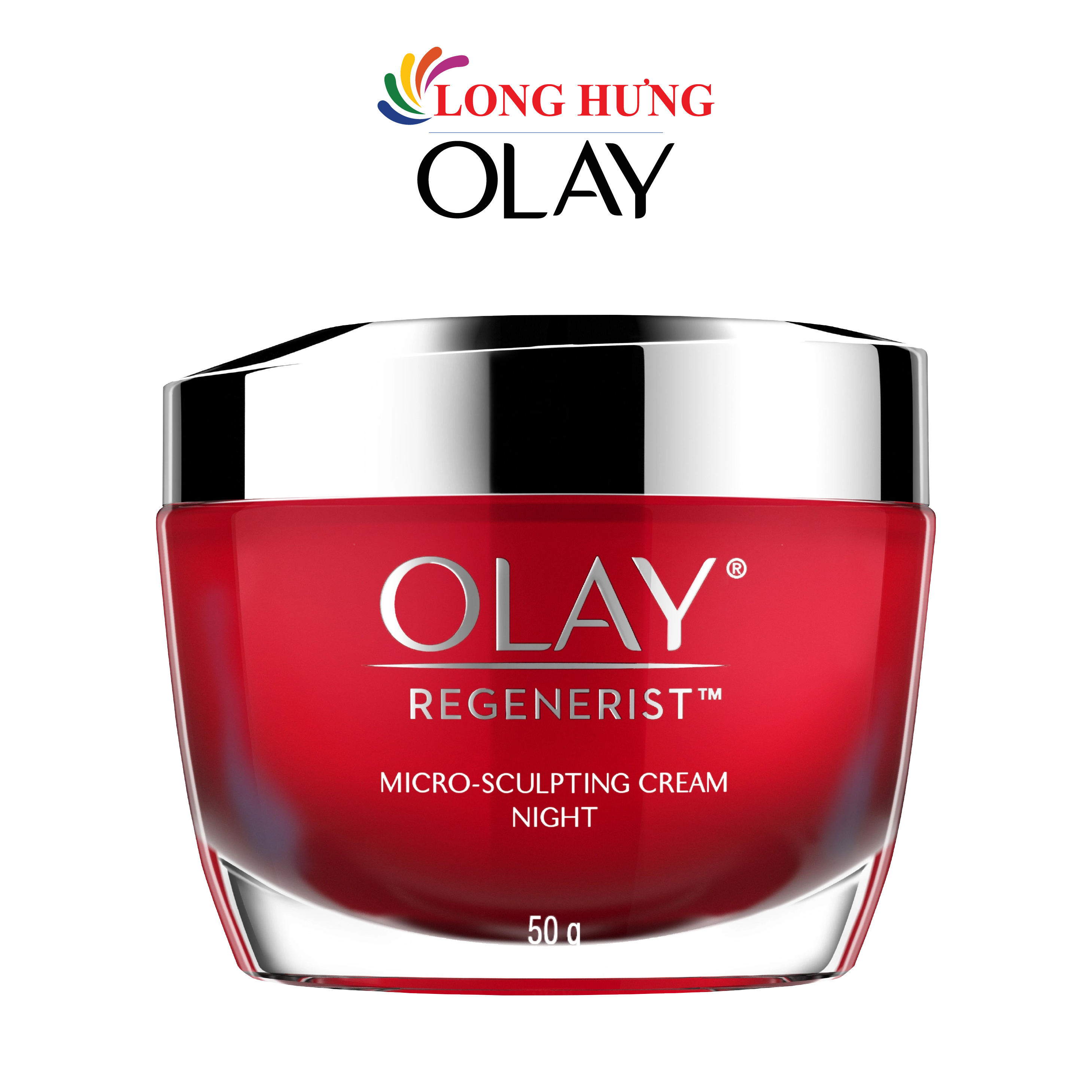 Kem dưỡng ban đêm Olay Regenerist Micro Sculpting Cream Night (50g) - Hàng chính hãng