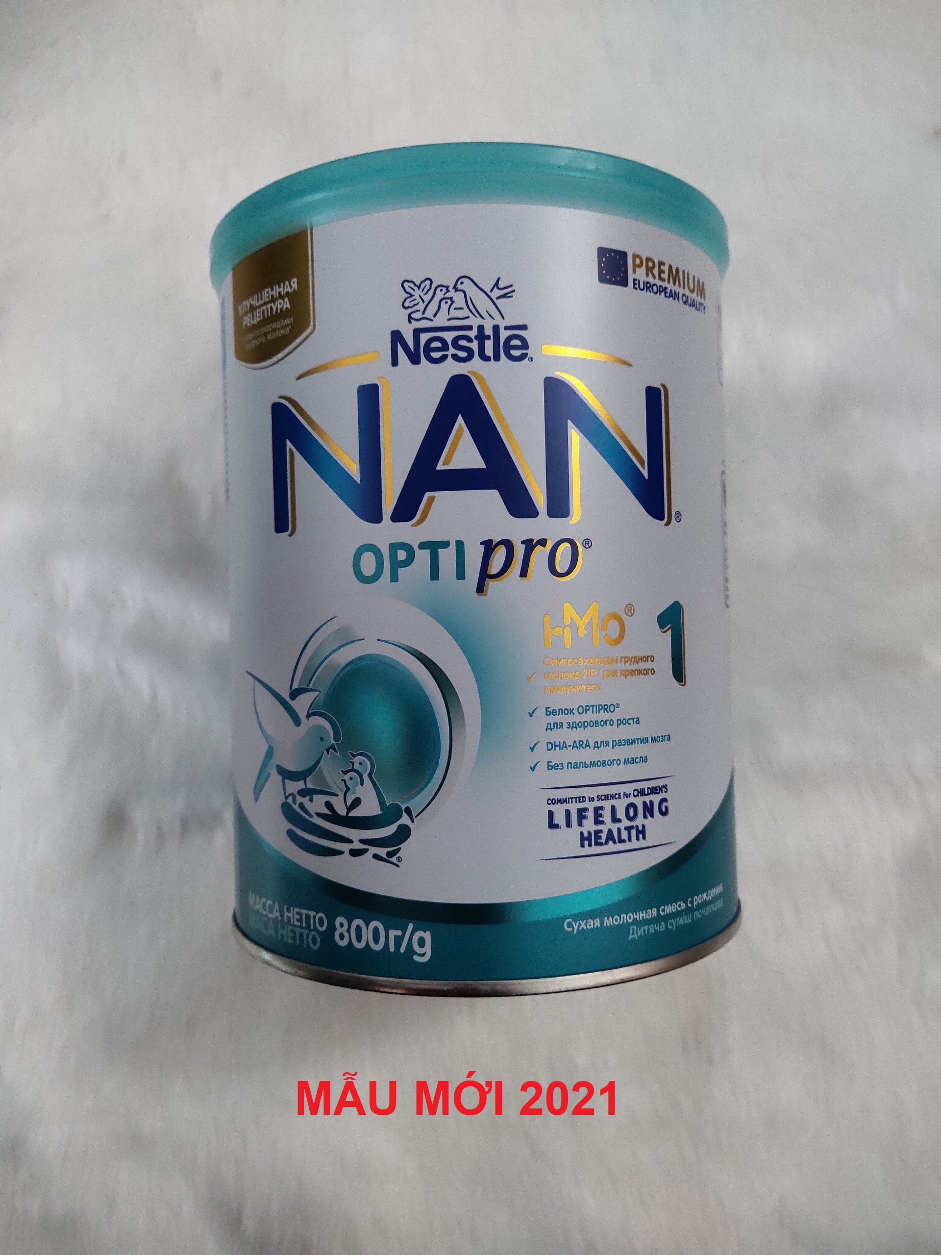 Sữa Bột Nestlé NAN Nga Optipro 1 (800g) 0-6 tháng