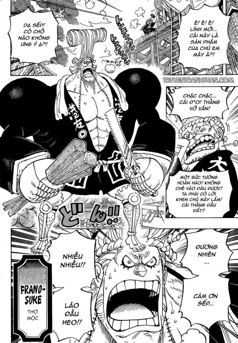 đảo hải tặc - one piece chapter 909 9
