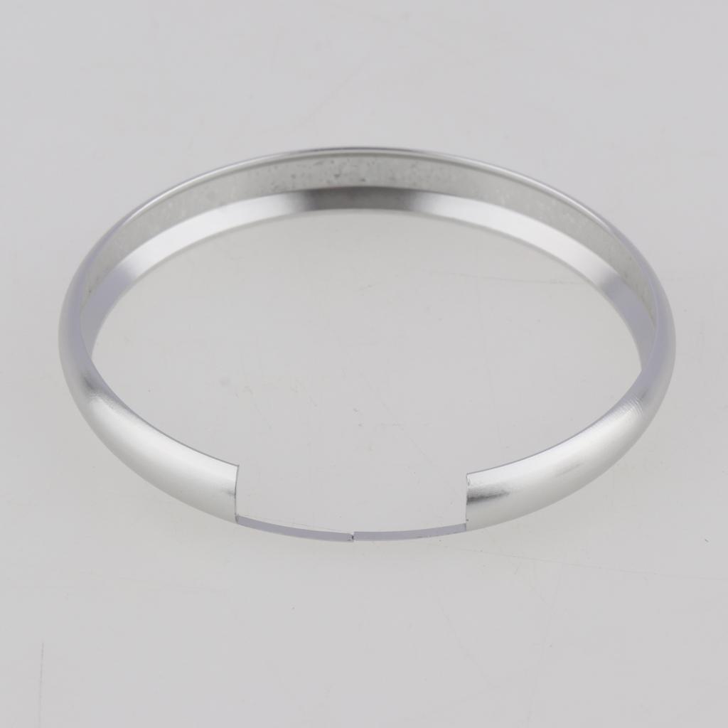 3-4pack Aluminum Key Ring Trim Chain For BMW Clubman Countryman Silver