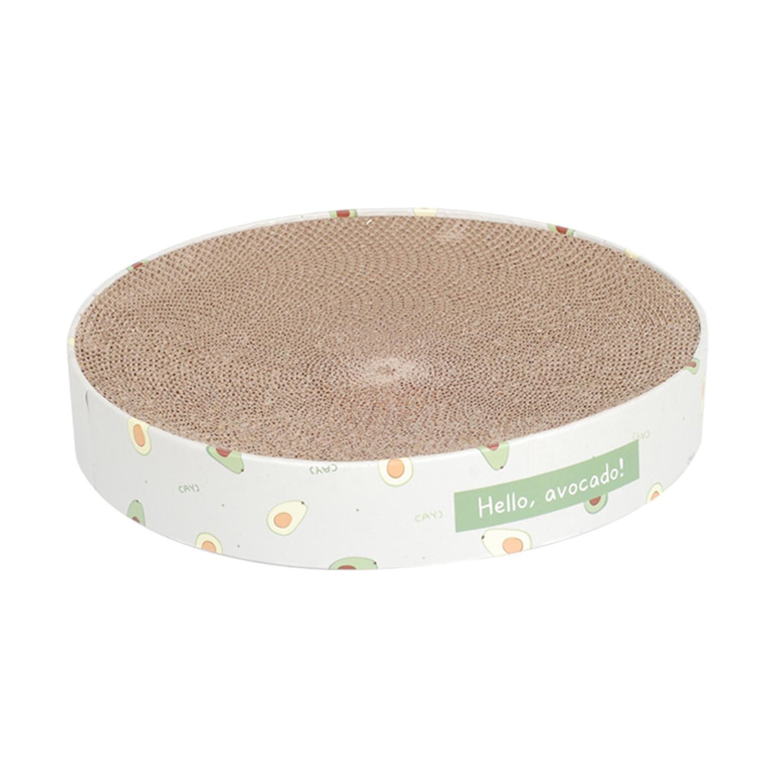 Cat Scratcher Pad Bowl Corrugated Lounge Bed Cat Scratching Board for Kitten