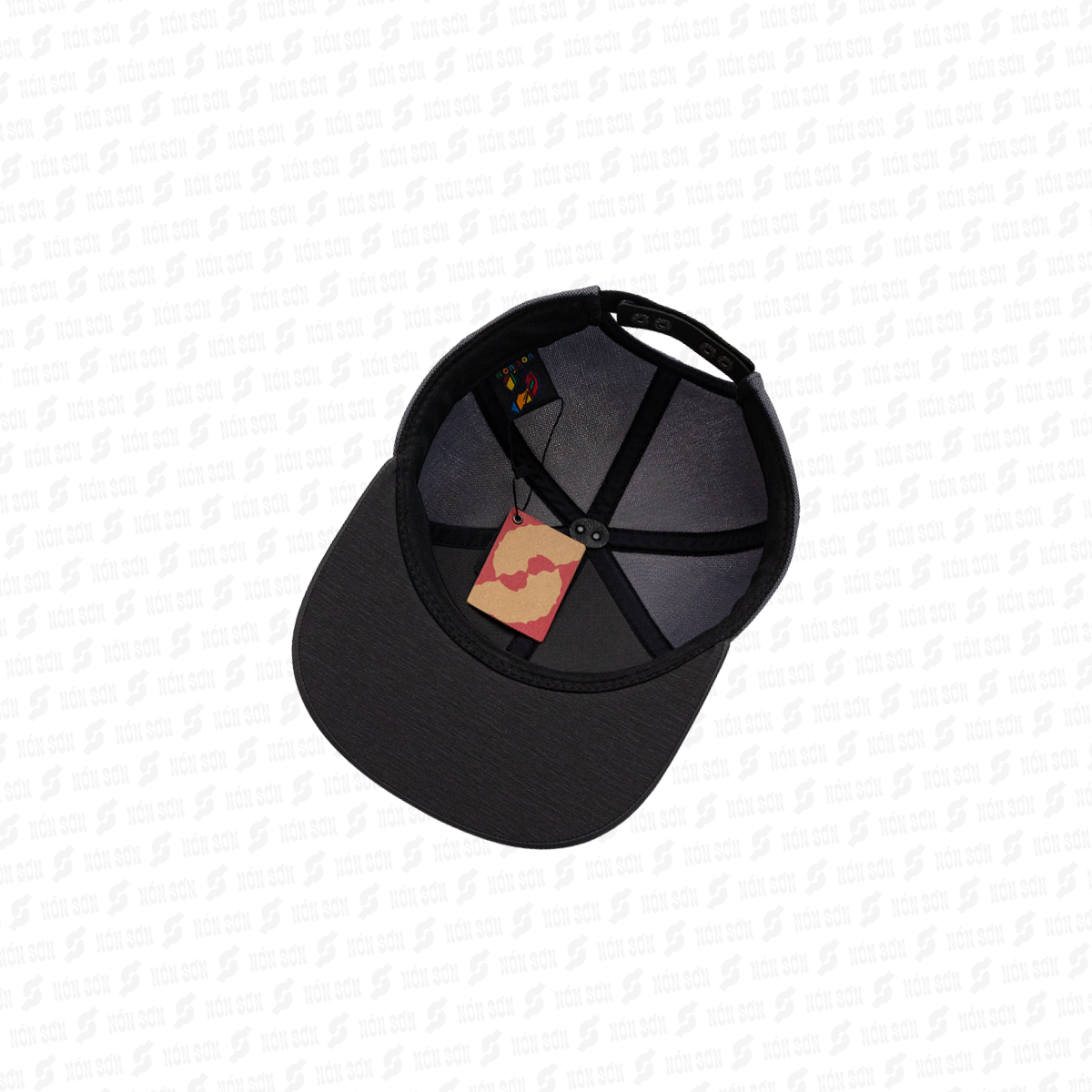 Mũ snapback hiphop nam nữ NÓN SƠN chính hãng MC210BK-XM4