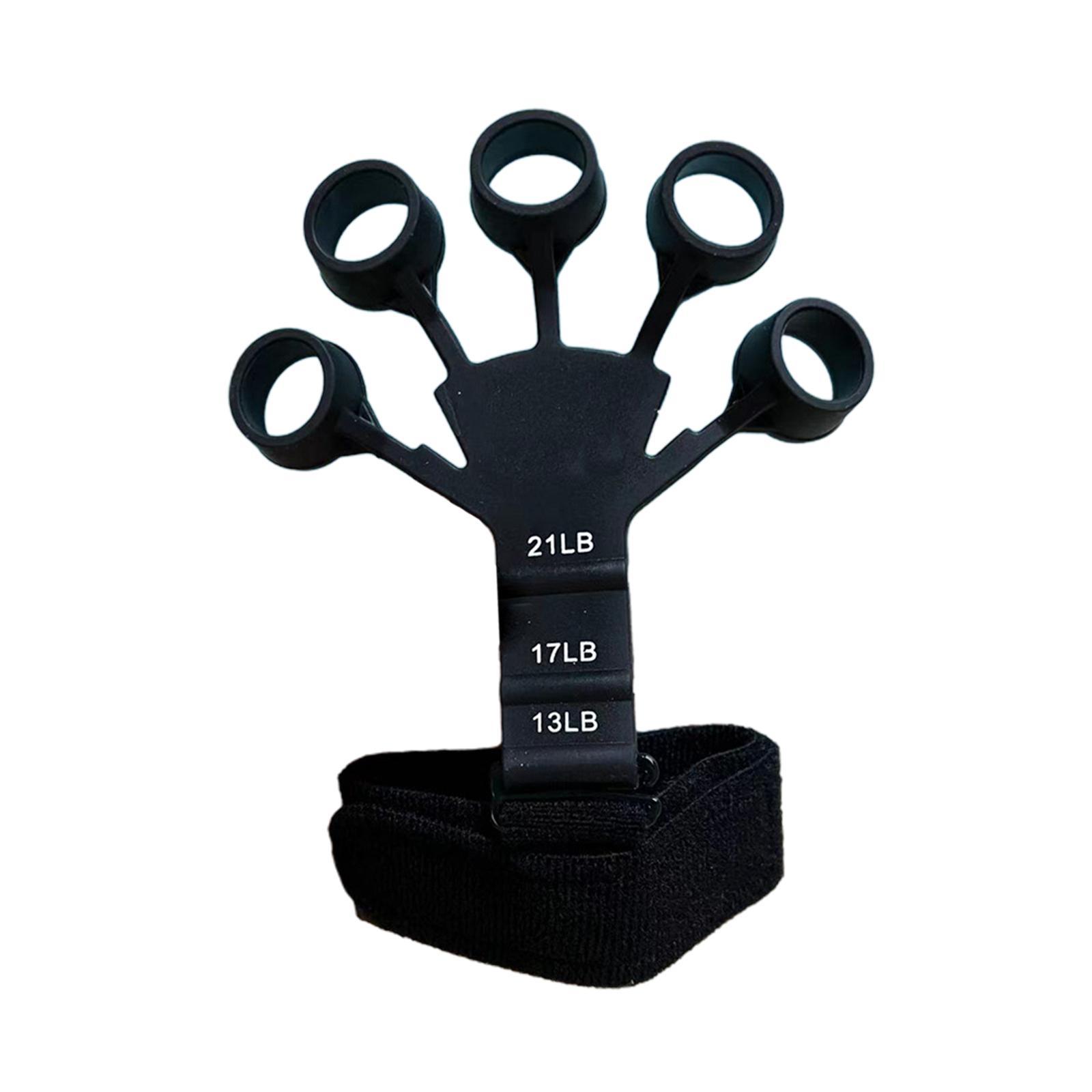 Hand Grip Strengthener Silicone Finger Exercise for Forearm Muscle Sports