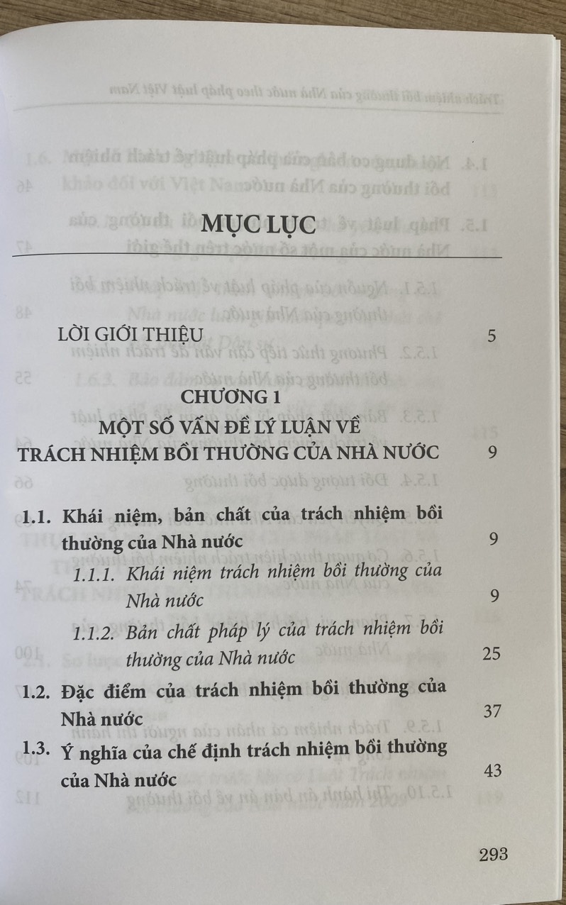 Trách nhiệm bồi thường của Nhà nước theo pháp luật Việt Nam