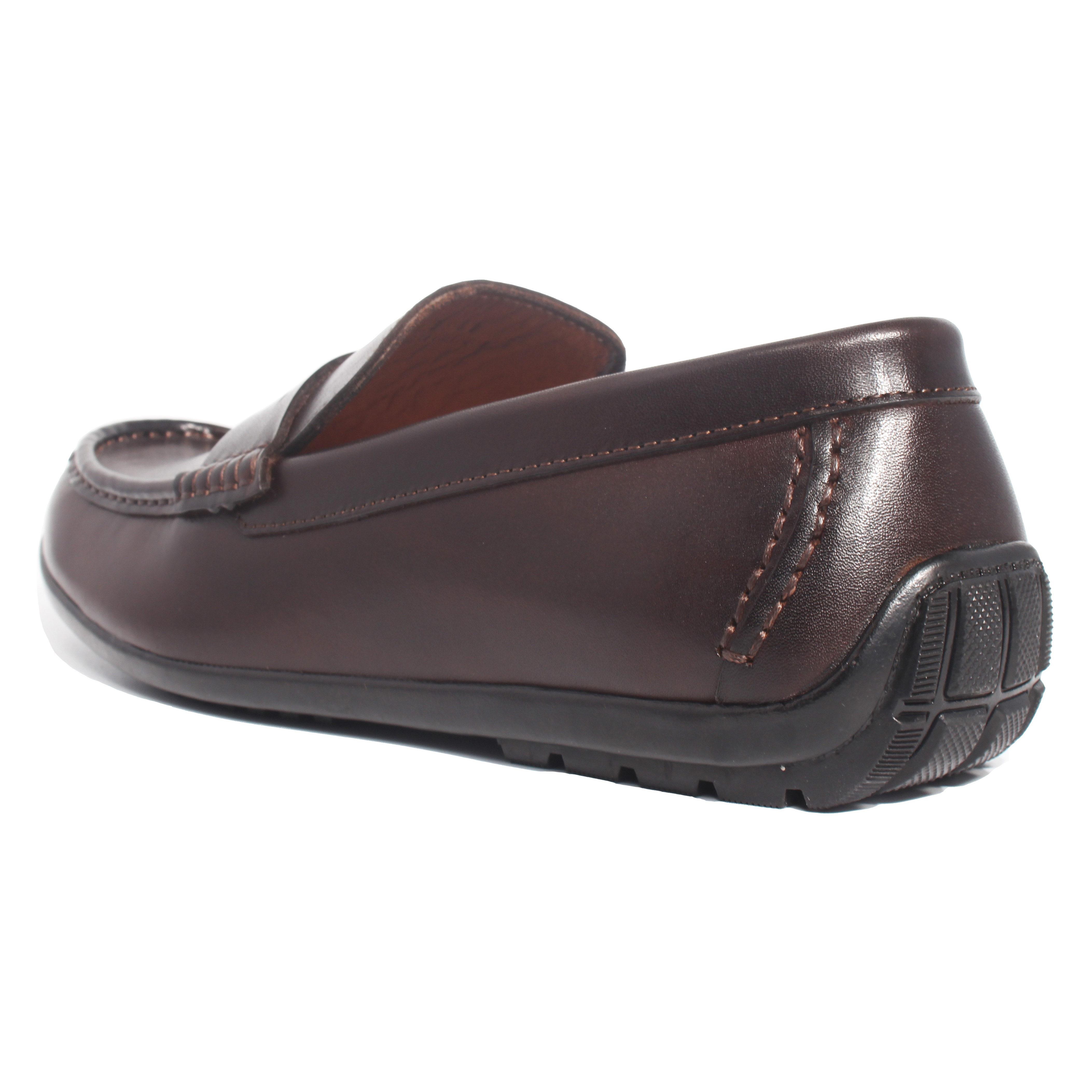 Giày Lười Banuli Nam Da Bê Italian HMOCA06 Penny Slip-Ons Shoes (Da Mềm Dẻo, Đế Siêu nhẹ, Bảo Hành Trọn Đời)