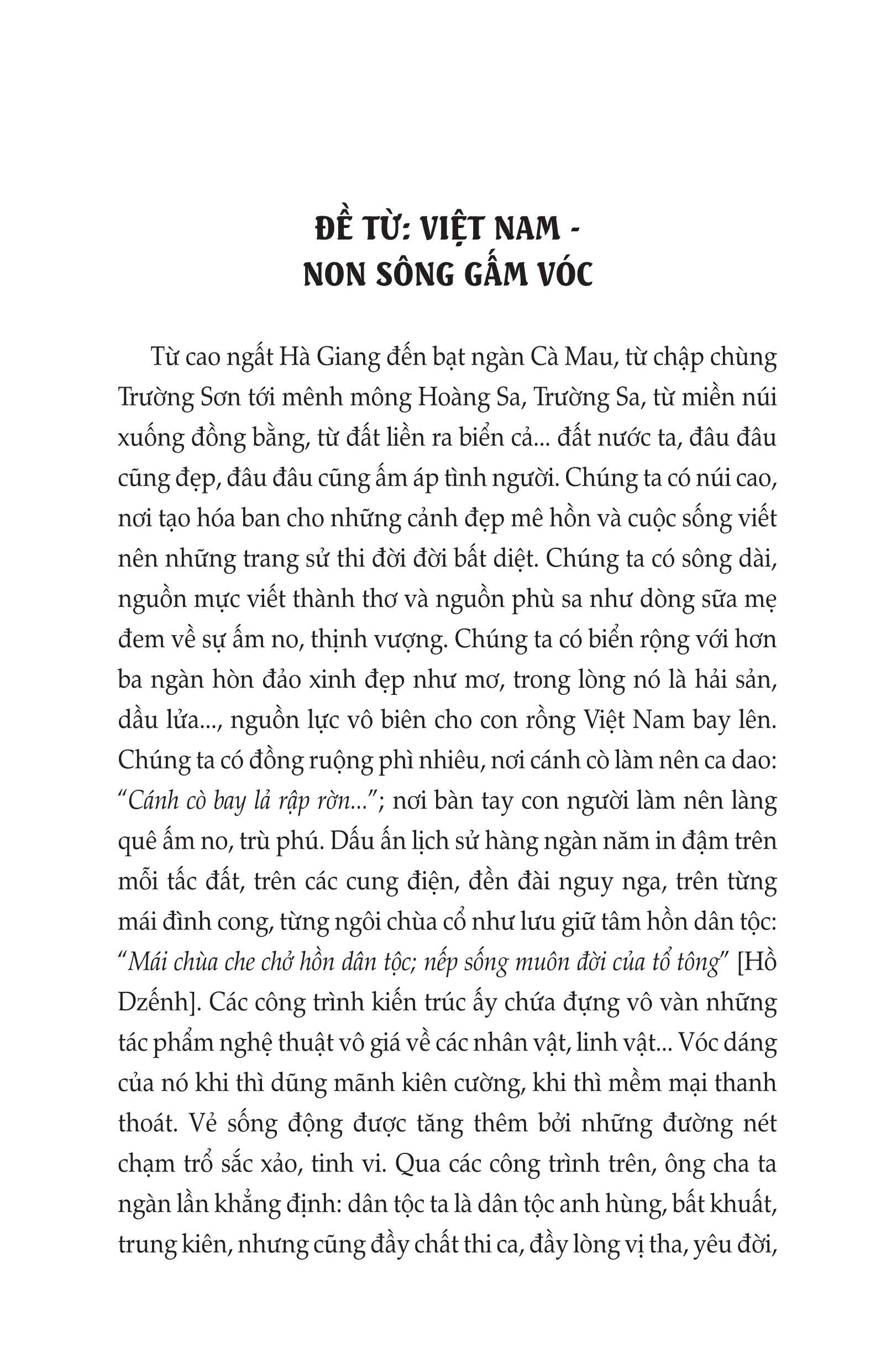 Việt Nam Non Sông Gấm Vóc - Miền Trung