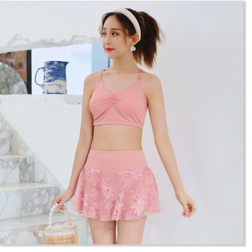 Đồ Bơi Nữ Bikini Đi Biển 3 Mảnh 2020