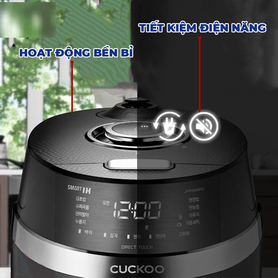 Nồi cơm điện Cao tần Cuckoo CRP-JHR1060FD 1.8L ( Có Hướng dẫn TIẾNG VIỆT đính kèm)