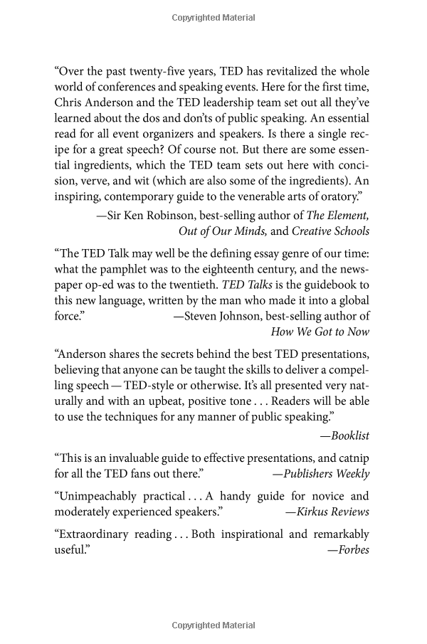 Sách ngoại văn: TED Talks (International): The Official TED Guide to Public Speaking