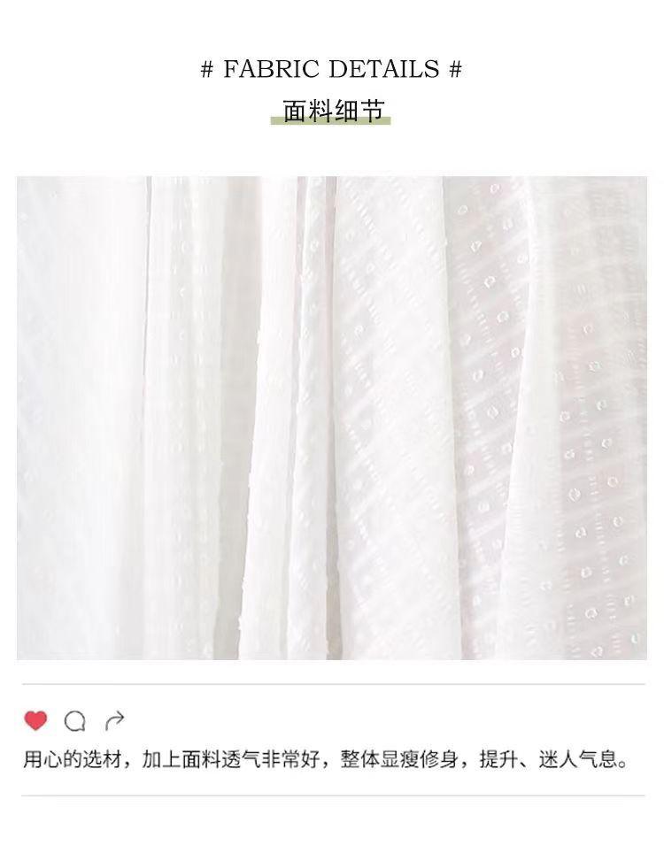 SHUANGYAN Dees thỏ cô gái ăn 2023 mùa hè trung bé lớn váy công chúa phong cách phương Tây cô gái học sinh trung học chiffon đầm