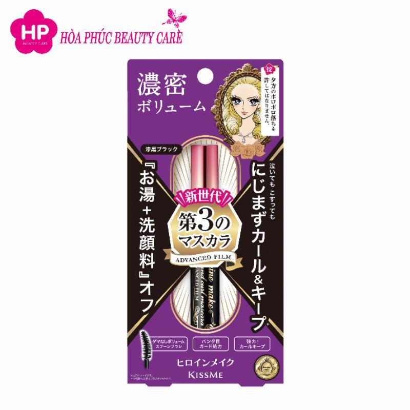 Mascara Dạng Màng Flim Không Lem Trôi Giữ Nếp Cong Và Làm Dày Rậm Mi Kissme Heroine Make (6 G)