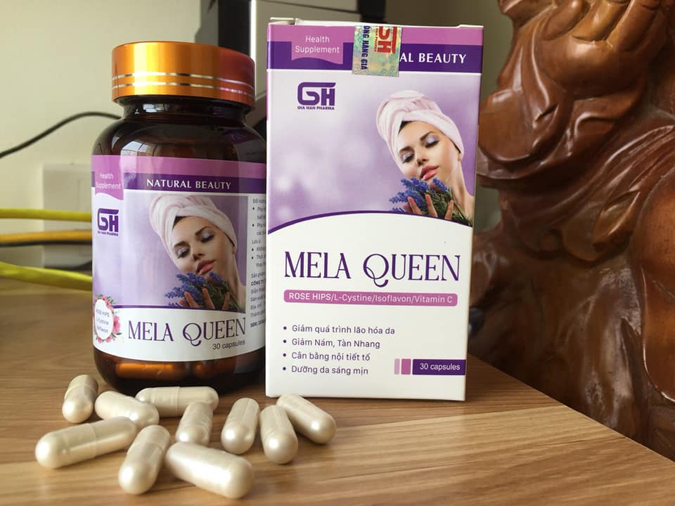 Viên uống giảm nám tàn nhang Mela Queen