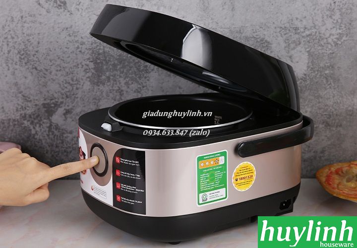 Nồi cơm điện tử cao tần Toshiba RC-18IX1PV - 1.8 lít - Hàng chính hãng