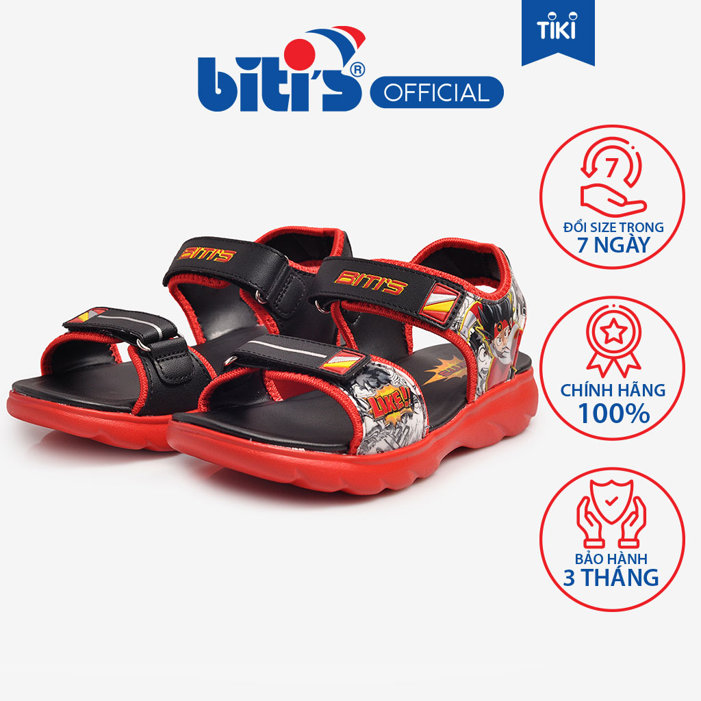 Sandal Biti's Si - PU Bé Trai DEB009600DOO (Đỏ)