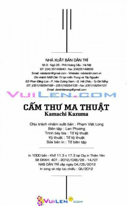 cấm thư ma thuật chapter 1 3