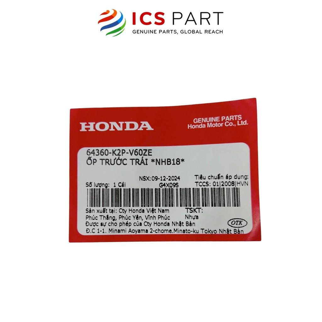 Nhựa Ốp Đèn Pha Trước Trái Nhb18 HONDA Winner X V3 2022+ Màu Bạc mờ (64360K2PV60ZE)