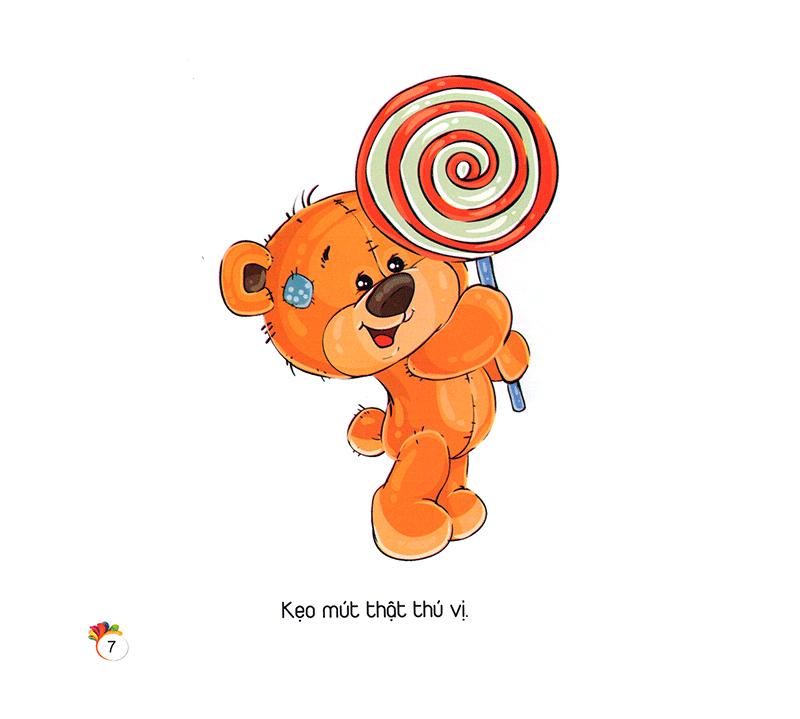 Sách Gấu Bông Teddy - Tập 3: Teddy Thích Ăn Kẹo