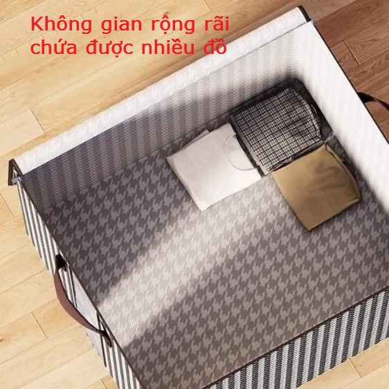 Túi Đựng Chăn Màn Quần Áo Đa Năng Cỡ Lớn 100L, Túi Đựng Đồ Có Thể Gấp Gọn Tiện Lợi GD700-CMV-kesoc