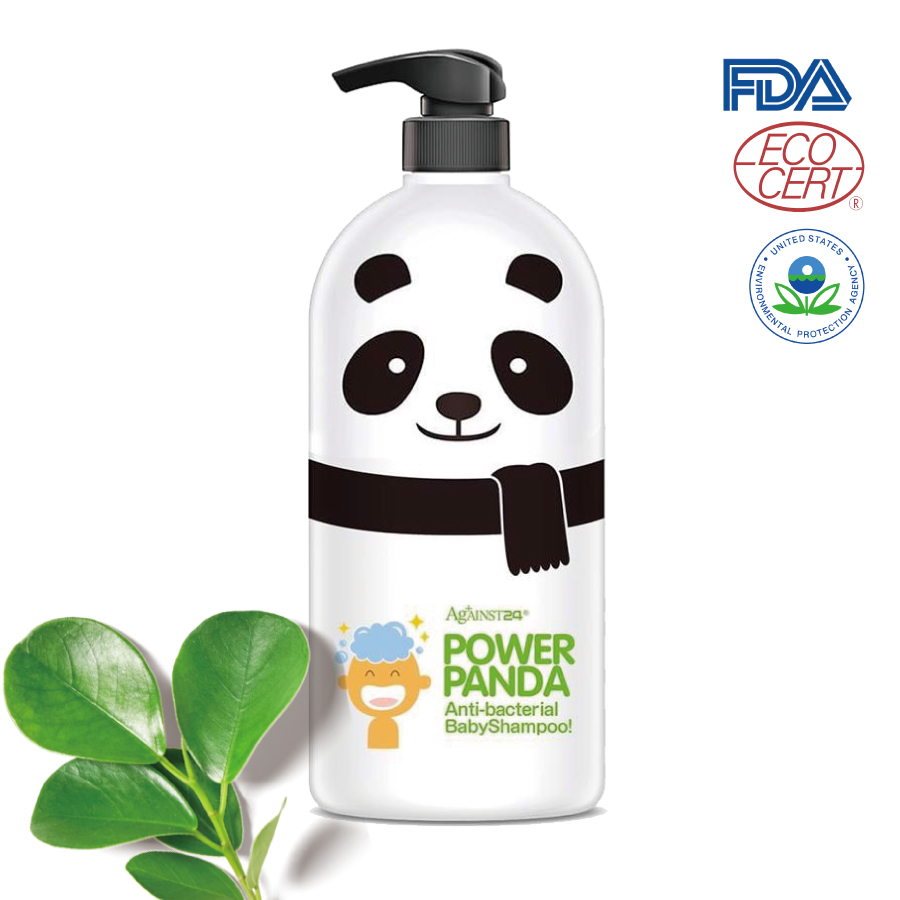 Dầu gội trẻ em KHÔNG CAY MẮT Power Panda 650ml KHÁNG KHUẨN (DÙNG ĐƯỢC CHO TRẺ SƠ SINH)