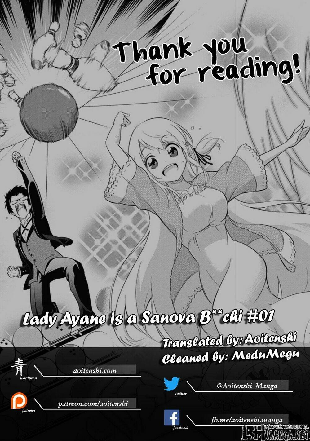 ayane oujou-sama wa sanova b**ch ni araserareru chapter 1 22