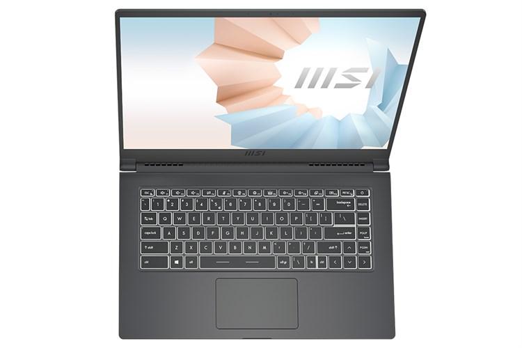 Laptop MSI Modern 15 A5M R7 5700U/8GB/512GB/15.6&quot;F/Túi/Chuột/Win11/(237VN)/Xám - Hàng chính hãng