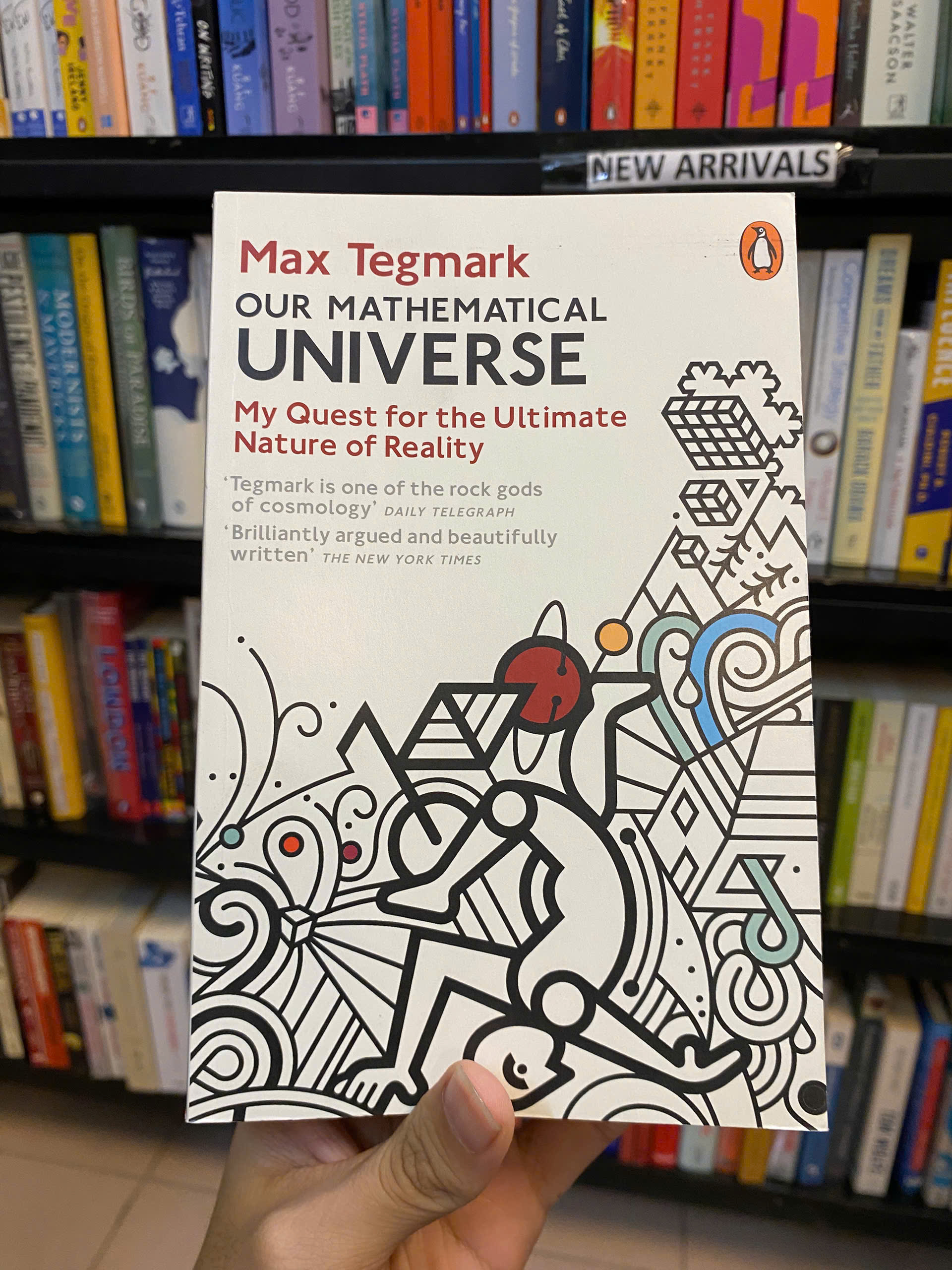 Sách - Our Mathematical Universe: My Quest for the Ultimate Nature of Reality by Max Tegmark | Nonfiction in English / Adult Education / Cosmology / Ngoại văn Nhập khẩu