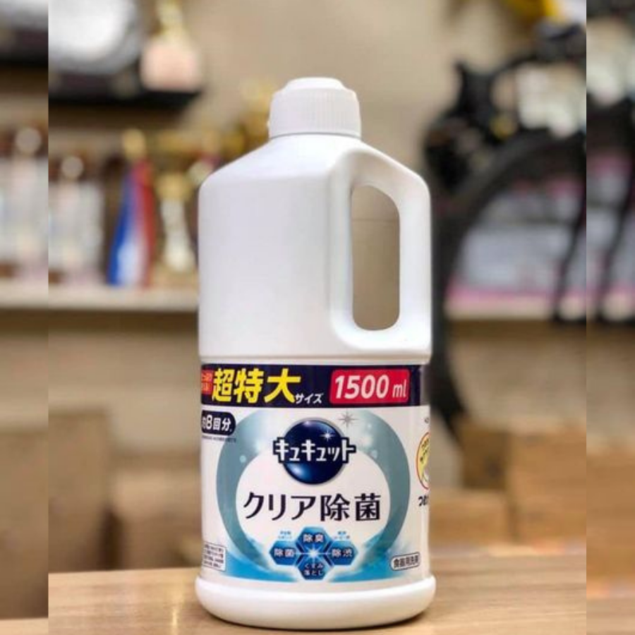 Nước rửa chén bát Kao Kyukyuto 1500ml ( Nội địa Nhật)