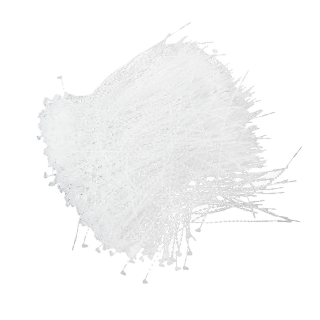 1000Pcs 5inch Plastic Tag Line Tagging Tie for Jewelry Clothing