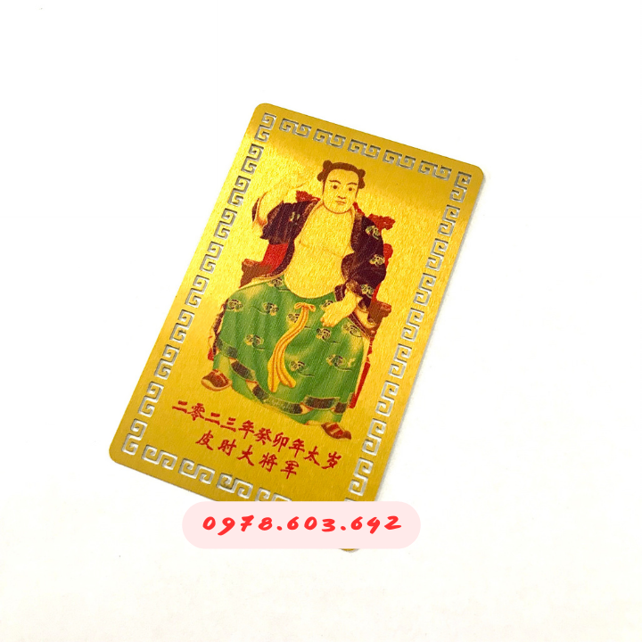 Kim Bài Thái Tuế 2023 Người Tuổi Tý, Ngọ, Mão , Dậu, Thìn - Bằng Đồng - SP006055