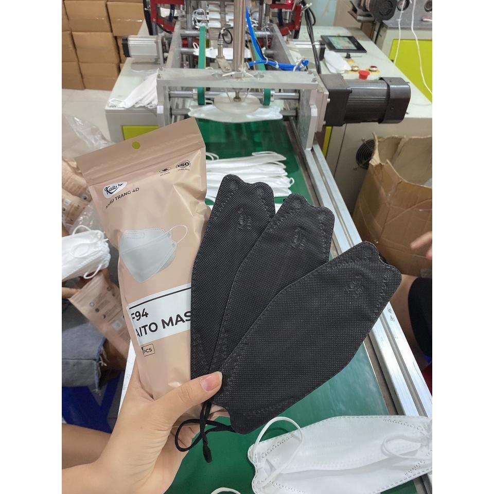 Combo 20 Túi Khẩu Trang 4D MASK KF94 SH Công Nghệ Dập Hàn Quốc, Thiết Kế Thời Trang, Kháng Khuẩn