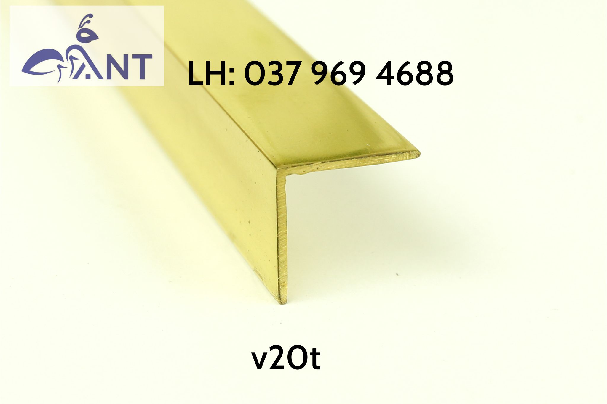 Nẹp đồng v25 trơn, nẹp đồng v chống trơn, nẹp ốp cầu thang, thanh dài 4m, dùng trang trí nhà cửa