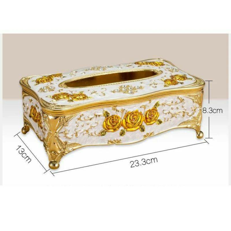 Hộp Đựng Giấy Ăn Hoàng Gia Cao Cấp