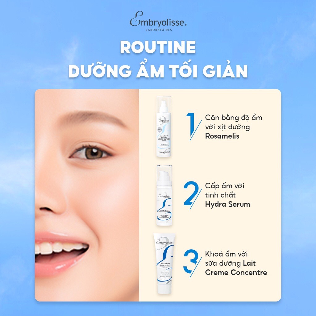 Tinh Chất Dưỡng Ẩm Đa Tầng Embryolisse Hydra Serum 30ml