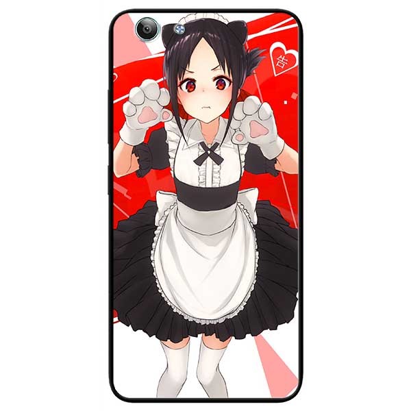 Ốp lưng dành cho Vivo Y55 - Y55s mẫu Cô Gái Mèo