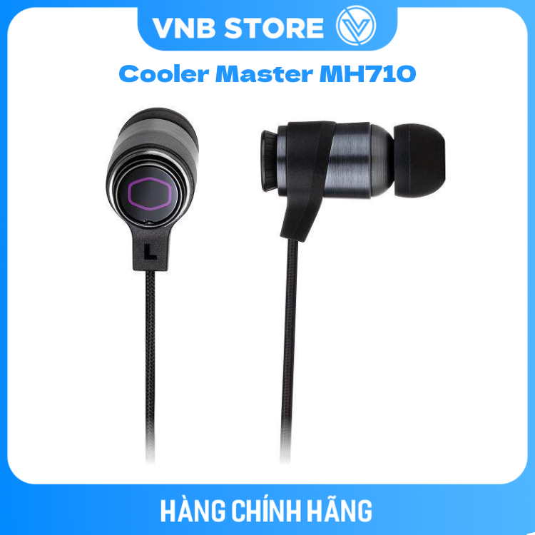 Tai nghe Gaming Cooler Master MH710 In-Ear Jack 3.5mm / Công nghệ Focus FX 2.0 - Hàng chính hãng