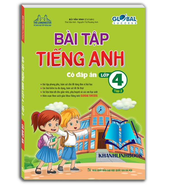 Sách - GLOBAL SUCCESS - Bài tập tiếng anh lớp 4 tập 2 (có đáp án)