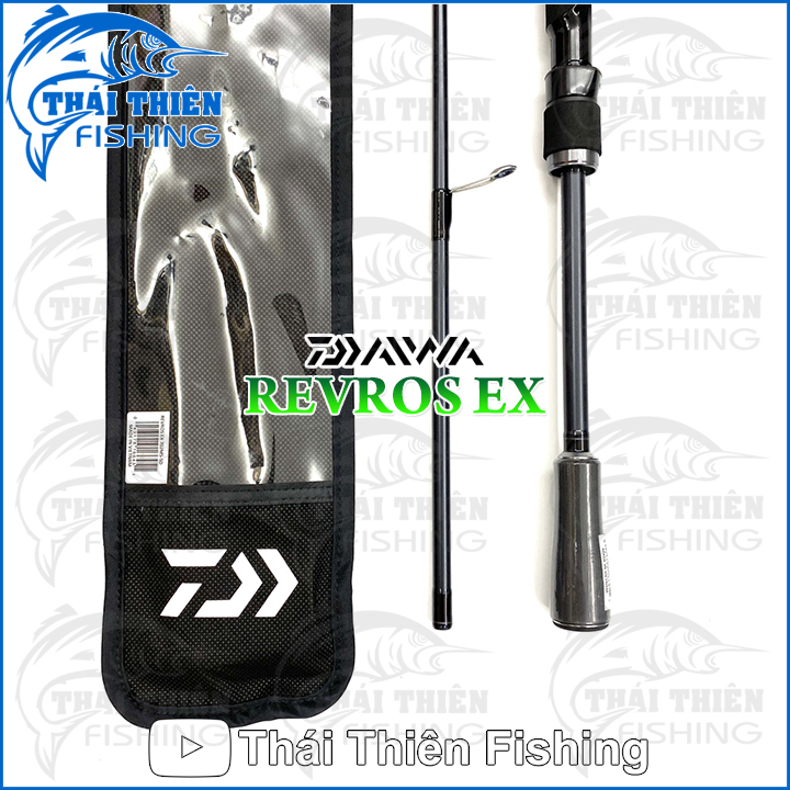 Cần Câu Cá Daiwa Revros EX 702MS Cần Lure Máy Đứng 2m1 Độ Cứng M