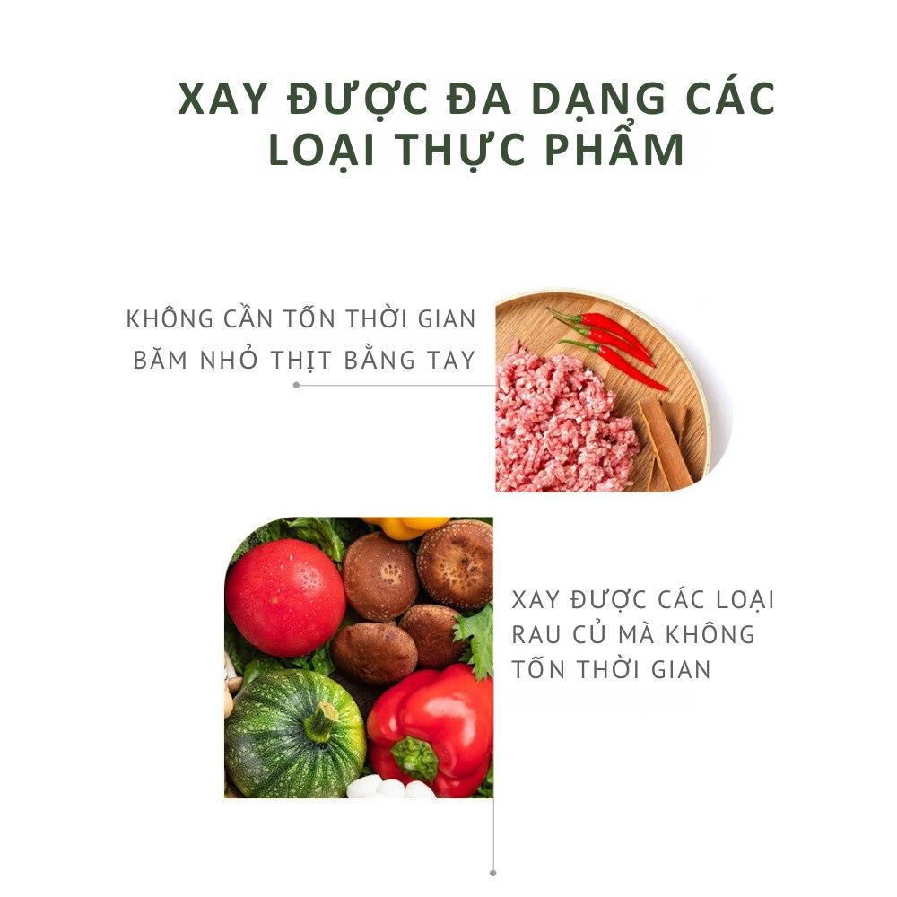 Máy xay thịt đa năng SOKANY SK-7011 Công suất cao 800W, dung tích lớn 3L, xay nhuyễn mọi thực phẩm - HÀNG CHÍNH HÃNG - DELIYA
